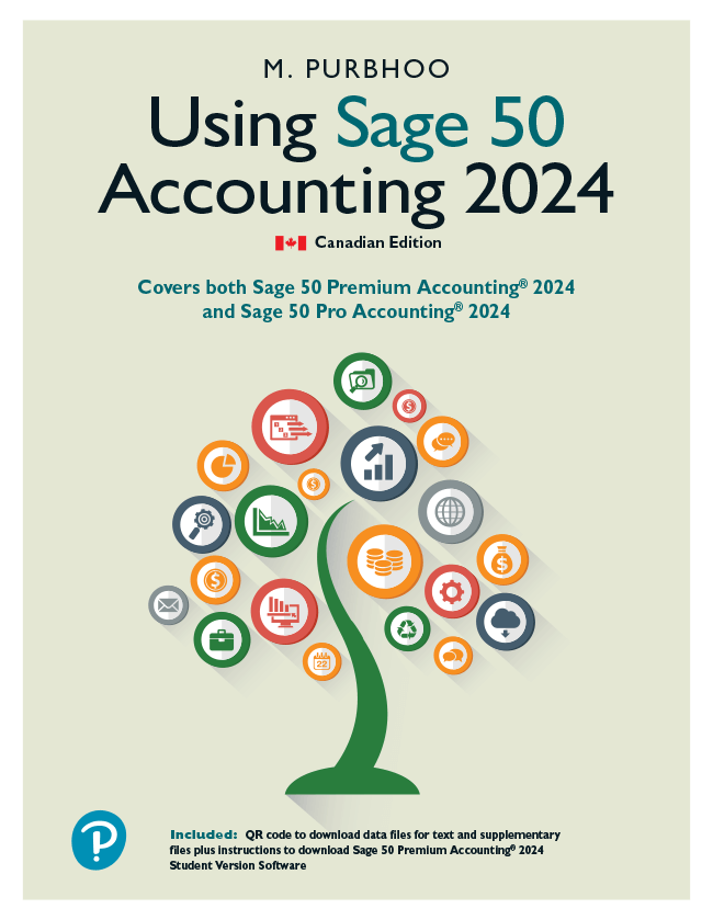 Using Sage 50 Accounting 2024 Cover