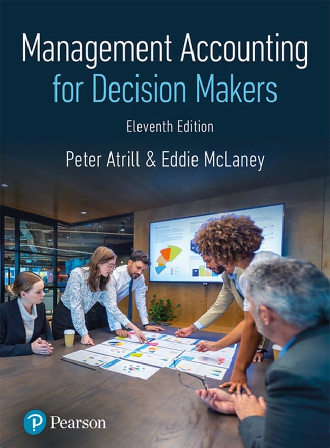 Management Accounting for Decision Makers, 11th edition cover