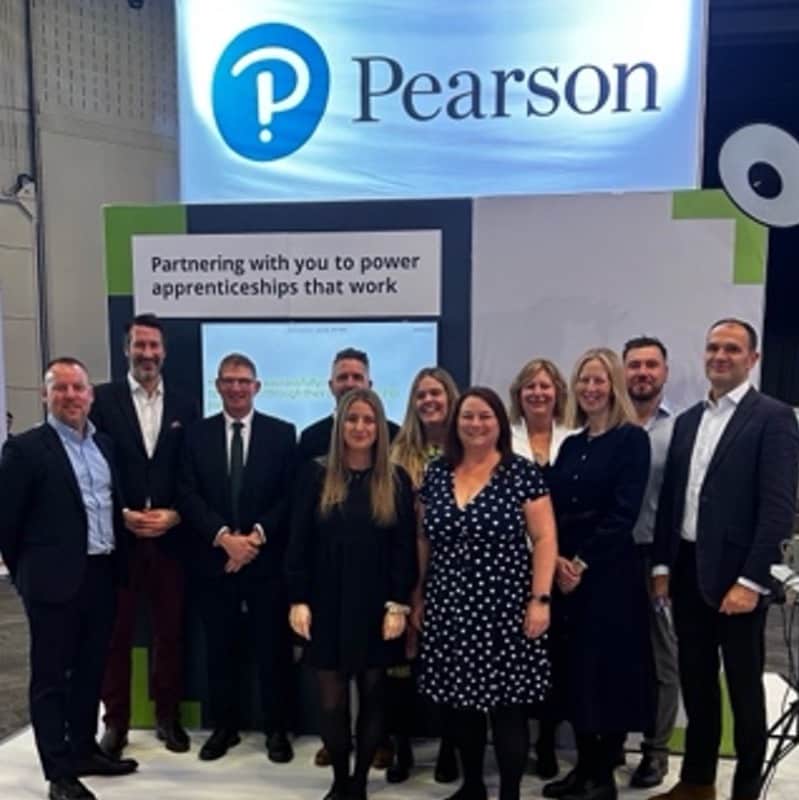 Pearson apprenticeship team