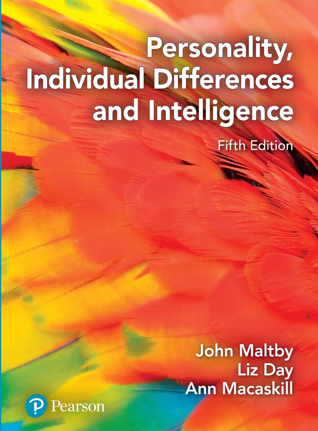 Personality, Individual Differences and Intelligence, 5th edition cover image