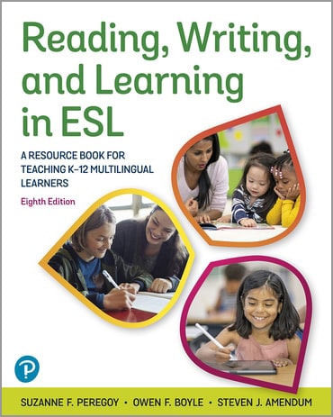 Reading, Writing, and Learning in ESL, 8th Edition Cover Image