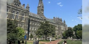 A building on the campus of Georgetown University.