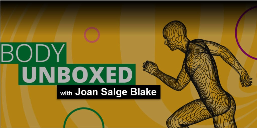 Body Unboxed podcast illustration of person running.