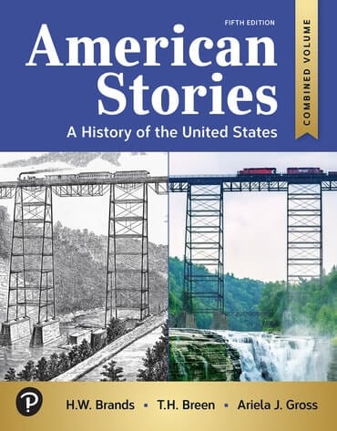 cover image of American Stories: A History of the United States, Combined Volume, 5th Edition