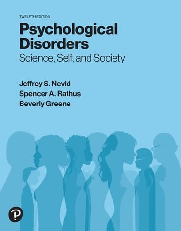 cover art for Psychological Disorders: Science, Self and Society, 12th Edition