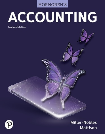 cover image of Horngren’s Accounting, 14th Edition