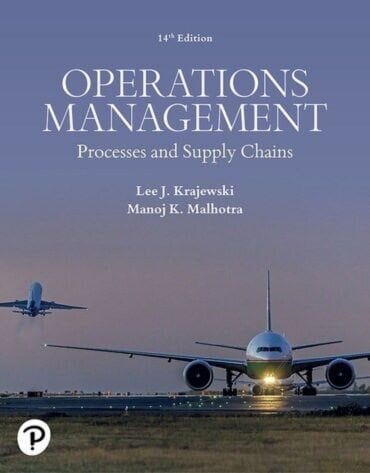 cover image of Krajewski's Operations Management, 14th Edition