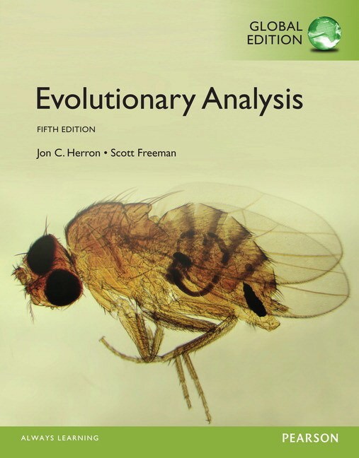 Book cover image of Evolutionary Analysis, Global Edition