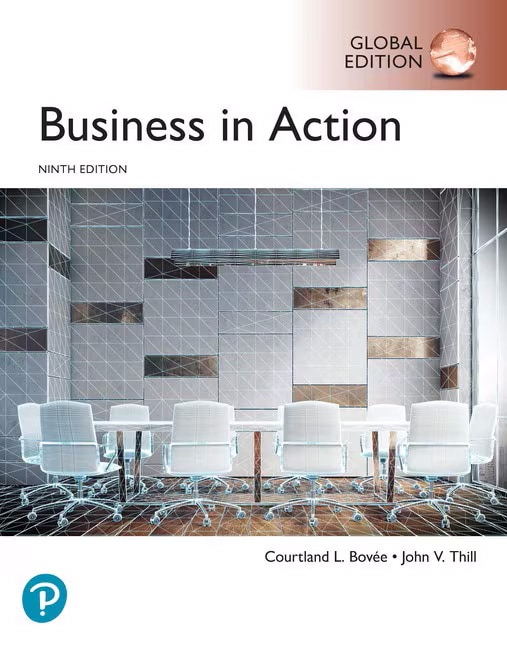 Book cover image of  Business in Action, Global Edition, 9th edition