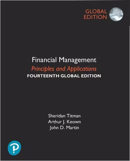 Book cover of Financial Management: Principles and Applications, Global Edition