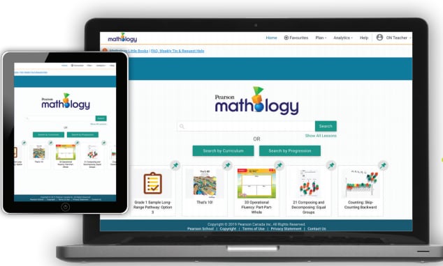 Mathology By The Grades | Pearson In Canada