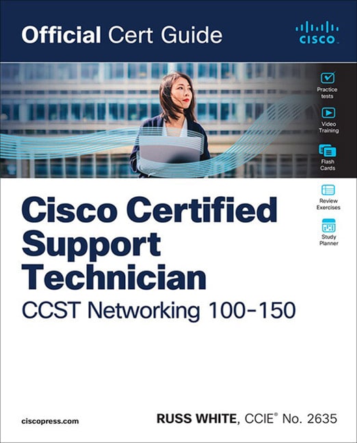 Cisco Certified Support Technician CCST Networking 100-150 Official Cert Guide - Cover Image