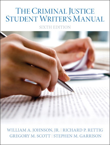 Criminal Justice Student Writer's Manual, The (Subscription)