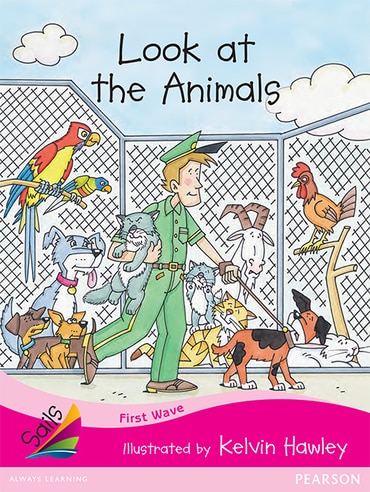 First Wave Set 2: Look at the Animals (Reading Level 1/F&P Level A)