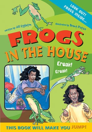 Sailing Solo Blue: Frogs in the House