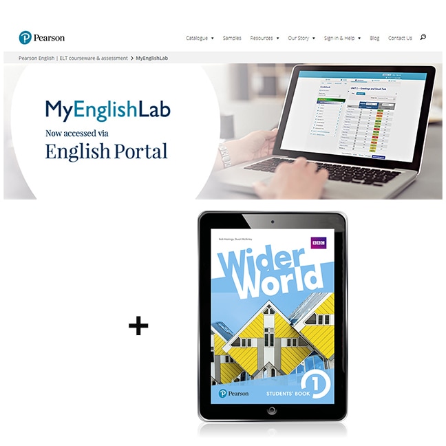 Wider World 1 MyEnglishLab & eBook Students' Online access code